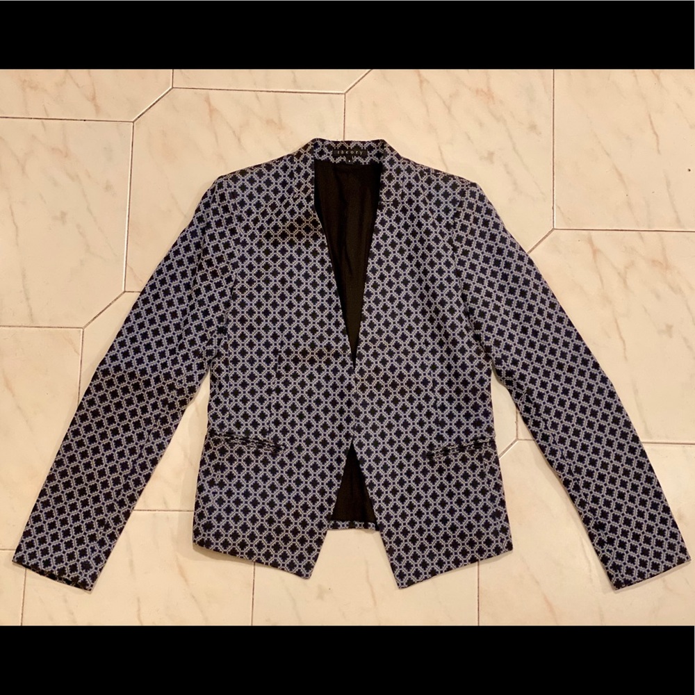 Theory Patterned Blazer, size 8